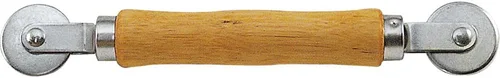 Vista 8 de Herramienta de rodamiento para pantalla Prime-Line P 7508 con mango de madera y ruedas de rodamiento de bolas de acero (Paquete individual) Mango