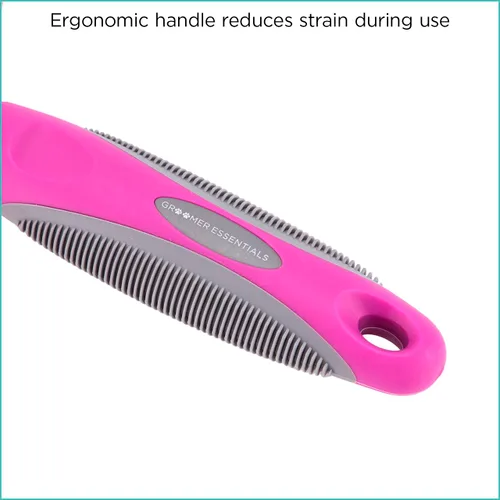 Vista 3 de Groomer Essentials Cepillo flexible para deslizar - Doble/Media Firma