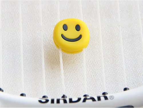 Vista 5 de FKYzixeh Tennis Racket Dampeners, Tennis Racket Shock Absorber, Cute Pattern Tennis Accessories