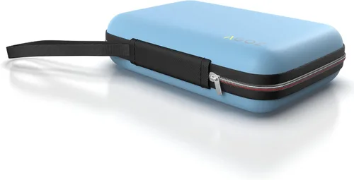 Vista 8 de AGOZ Estuche pequeño de carcasa dura para kit de seguridad, mini funda para gas pimienta, Taser, linterna, bolsa de transporte dura con correa