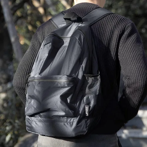 Vista 18 de pack all Mochila ligera y plegable de 18L, Negro, talla única , Mochilas Daypack