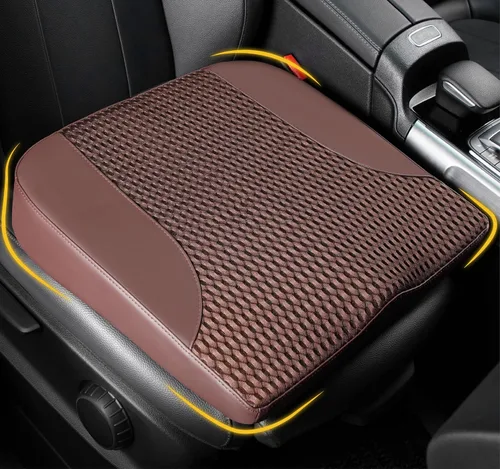 Vista 14 de Lofty Aim Cojín de asiento de automóvil, cómoda almohada de asiento de espuma viscoelástica para conducir, alivio del dolor de espalda y ciática