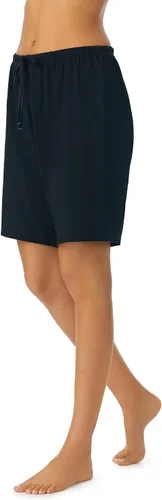 Vista 2 de Nautica Bermudas de dormir para mujer, ligeros, transpirables, de punto de algodón, ropa de dormir y ropa de descanso