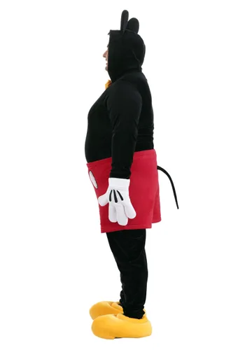Vista 3 de Disfraz Deluxe de Mickey Mouse Talla Plus de Disney Multicolor