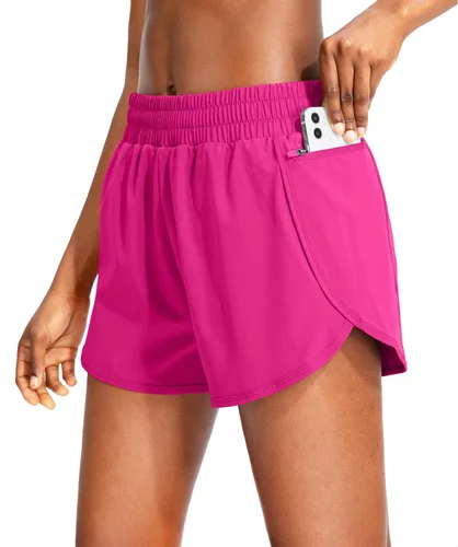 Vista 36 de Soothfeel Pantalones cortos deportivos para mujer de 3"/5" para Negro