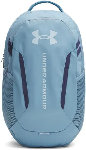 Vista 22 de Under Armour Mochila Hustle 6.0 unisex para adultos (002) Negro / Negro / Blanco