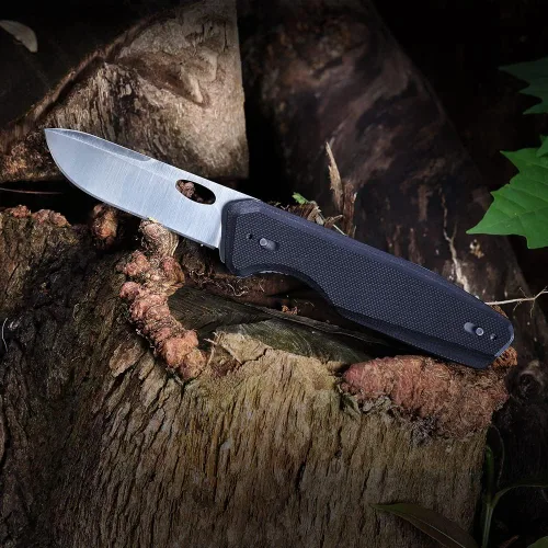 Vista 8 de Roxon S502U Cuchillo plegable de bolsillo mejorado Phantasy, mango G10, herramienta de bolsillo de supervivencia, cuchillo EDC, hoja de cuchillo