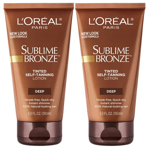Vista 10 de L'Oréal Paris Sublime Bronze Luminous Bronzer Loción autobronceadora, 6.7 onzas