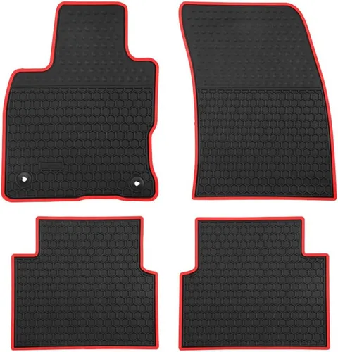 Vista 11 de Alfombrilla de goma para automóvil, ajuste personalizado para Ford Escape 2013, 2014, 2015, 2016, 2017, 2018, 2019, inodoro, lavable, resistente