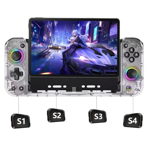 Vista 7 de SZYUYU Switch Controller for Nintendo Switch/OLED, Full-Size Grip Ergonomic Handheld Mode Controller, Switch Pro Controller One-Piece Joypad with 8