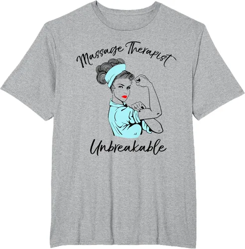 Vista 26 de Camiseta de masaje irrompible para terapeuta de masaje, Blanco, S