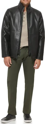 Vista 2 de Dockers The Dylan - Chaqueta de cuero sintético para hombre