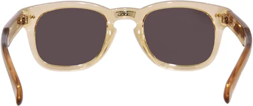 Vista 4 de Gucci GG0182S Gafas de sol unisex marrón transparentegris 4924145, MarrónLogotipo doradoGris-006