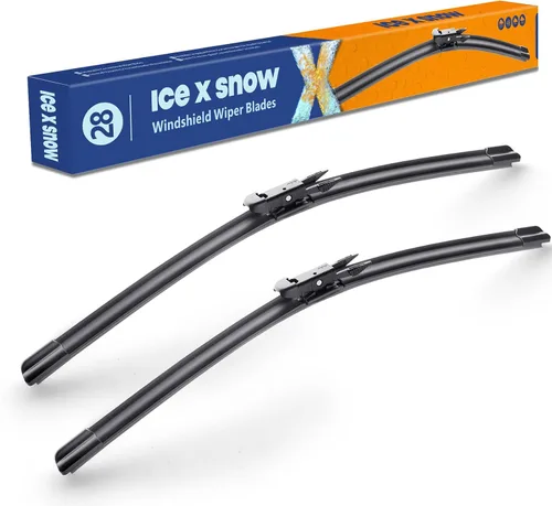 Vista 13 de Escobillas limpiaparabrisas repelentes al agua de 13"+13" de repuesto para JEEP Wrangler TJ 2006 2005 2004 2003 2002 2001 2000 1999 1998 1997