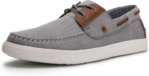 Vista 4 de GLOBALWIN - Mocasines clásicos para hombre, zapatos para velear con agujetas