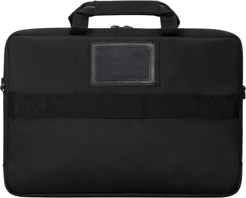 Vista 2 de Targus Bolsa para laptop de 12-14 pulgadas para negocios y viajes, color negro, bolsa de mensajero para computadora para hombres y mujeres