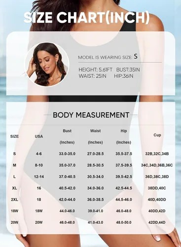 Vista 6 de Aleumdr - Traje de baño deportivo de una pieza para mujer, con estampado de bloques de color, para entrenamiento (disponible en tallas grandes)