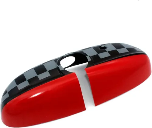 Vista 30 de Funda para espejo retrovisor interior de automóvil, compatible con MINI Hatchback Convertible Countryman Paceman DC02