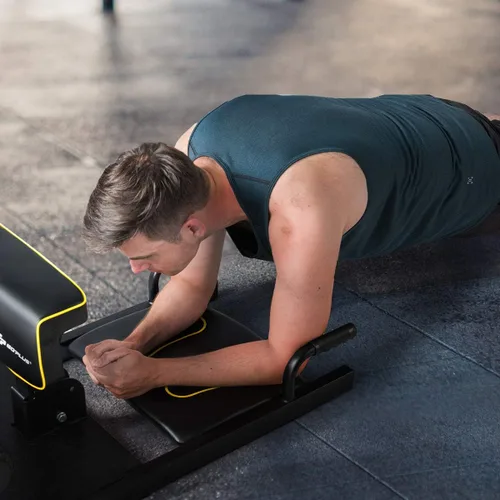 Vista 2 de Goplus Máquina de sentadillas profundas, 8 en 1 Sissy Squat Fitness Equipo funcional de entrenamiento de entrenamiento para sentarse y empujar hacia