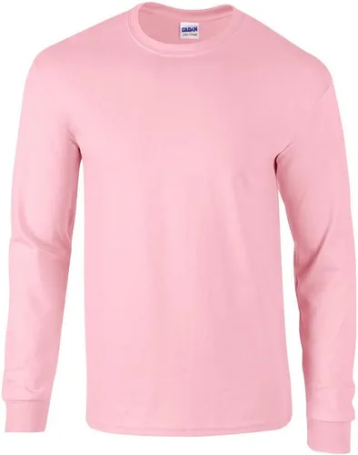 Vista 84 de Gildan - Camiseta de algodón y de manga larga para hombre, modelo G2400 (1) verde irlandés + (1) negro
