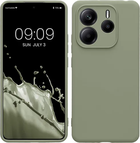 Vista 132 de kwmobile Funda compatible con Xiaomi Redmi Note 9S / 9 Pro / 9 Pro Max - Funda protectora de silicona TPU suave y delgada - Negro mate