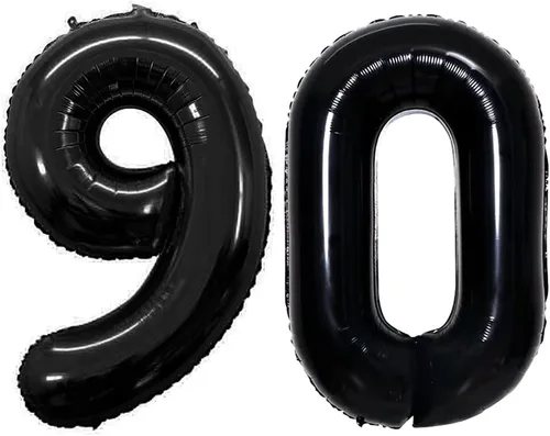 Vista 224 de Goer, conjunto de globos de papel aluminio para decoraciones de cumpleaños, globos de las letras de feliz cumpleaños y de números Oro