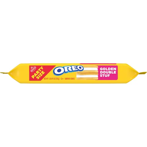 Vista 17 de OREO Double Stuf Golden Sandwich Galletas, tamaño fiesta, 24.95 oz