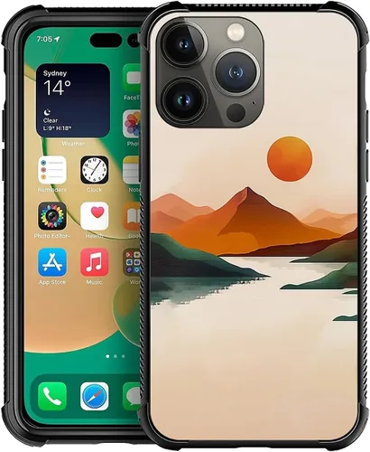 Vista 225 de Funda compatible con iPhone 8 Plus, diseño de oso de bosque otoñal, a prueba de golpes, antiarañazos, carcasa trasera de policarbonato duro