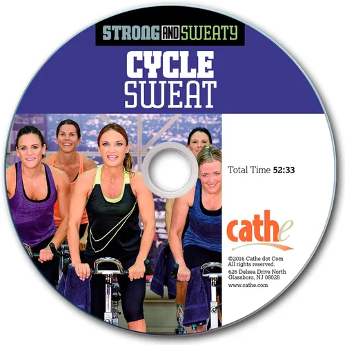Vista 3 de Strong and Sweaty Series Cycle Sweat DVD - Cathe Friedrich vídeo juego