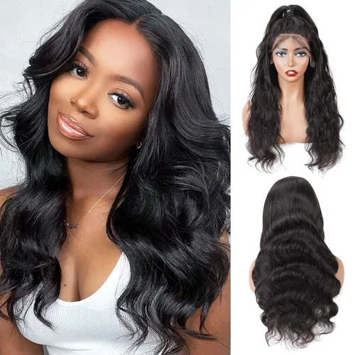 Vista 29 de Cabello humano ondulado con cierre frontal de encaje HD 4 x 4, cierre de encaje con cabello de bebé, cabello humano 100% virgen brasileño