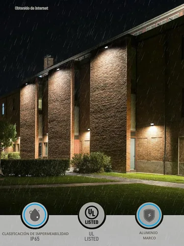 Vista 4 de LEONLITE Luz de inundación de 100W LED con el soporte del nudillo, prenda