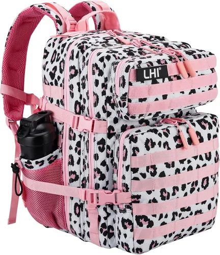 Vista 28 de LHI Mochila Táctica Militar para Hombres y Mujeres 45L Ejército 3 Días Mochila de Asalto Bolsa Mochila Grande con Sistema Molle