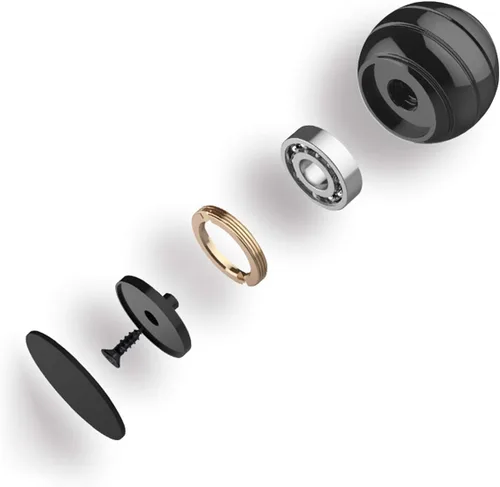Vista 3 de Juguetes de Escritorio Cinéticos para la Ansiedad, Spinner Fidget de Ilusión Óptica de Cuerpo Completo de 1.77'', Set de Juguetes Giratorios Fidget