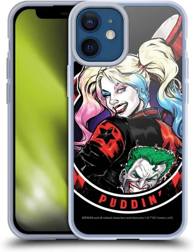 Vista 54 de Head Case Designs Funda de gel suave con licencia oficial de Batman DC Comics Bubblegum Harley Quinn Graphics compatible con Apple iPhone 7