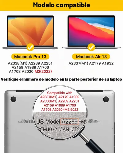 Vista 7 de F FORITO Protector de pantalla de privacidad de 360° compatible con MacBook Pro de 13 pulgadas (2016, 2017, 2018, 2019, 2020, 2021, 2022, M1, M2)