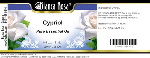 Vista 4 de Aceite Esencial Puro Cypriol (0.50 oz, ZIN: 305426)
