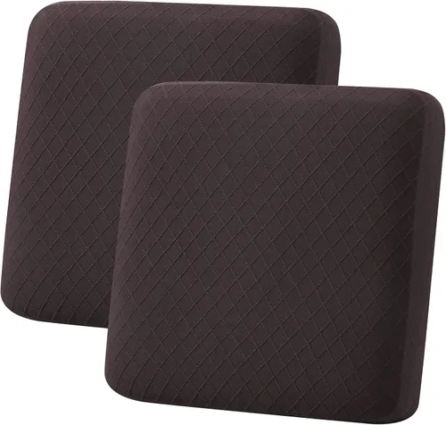 Vista 57 de hyha Fundas de cojín para sofá al aire libre, fundas lavables para sofá seccional, jaspe de diamante, funda elástica para cojín de asiento de sofá