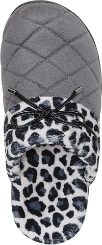 Vista 3 de Vionic Pleasant - Pantuflas ortopédicas para mujer, Negro