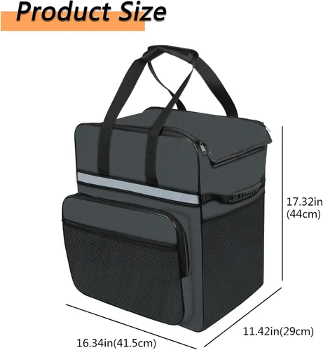 Vista 7 de CREAMi Ice Cream Maker NC701 - Bolsa de transporte para máquina de helados Ninja CREAMi, portátil para exteriores, suave, bolsa de viaje, diseño