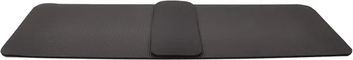 Vista 4 de Fitvids All Purpose 1/2-Inch Extra Thick High Density Anti-Tear Exercise Yoga Mat and Knee Pad with Carrying Strap, Multiple