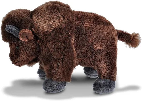 Vista 8 de Wild Republic - Peluche de bisonte - juguete de peluche, regalos para niños - Colección Cuddlekins - 8 pulgadas