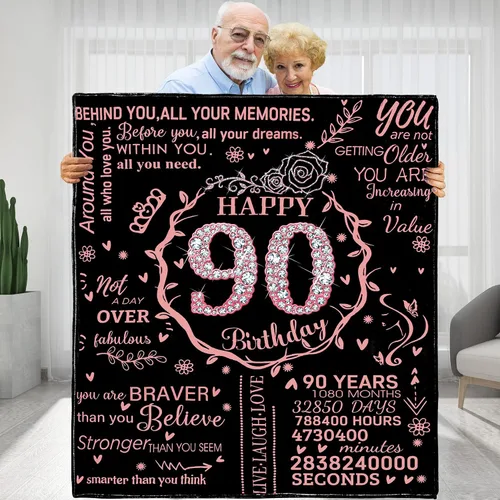 Vista 9 de Manta de 15 cumpleaños para niñas, ideas de regalo de feliz cumpleaños 15 para ella, regalos de 15 años para hija, hermana, mejor amiga, manta suave