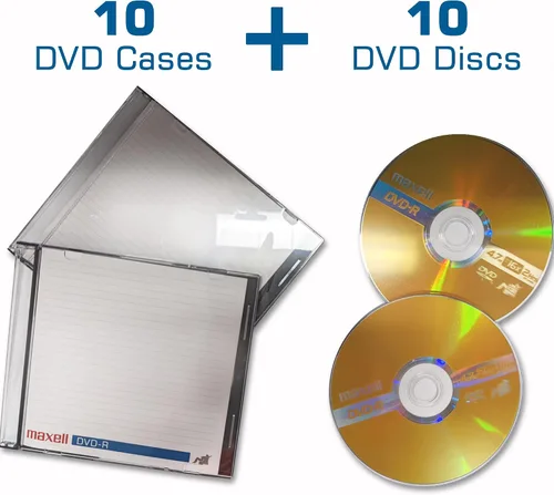Vista 2 de Maxell 638004 4.7Gb Dvd-R 10Mm Caja de joyas