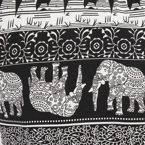 Vista 9 de Bolsa de hombro para mujer, de lona en estilo hippiebohemio para llevar cruzada al hombro, disponible en diferentes colores y estampados