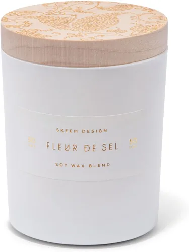 Vista 6 de Skeem Print Block - Vela perfumada de cítricos y aceitunas, mezcla de oliva, cítricos, higos y madera de cedro, cera de soja, aceites totalmente