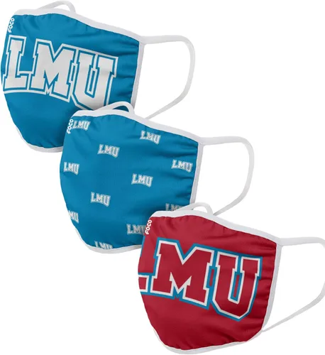 Vista 99 de FOCO - Cubrebocas universitario de la NCAA para adultos (unisex, 3 unidades)