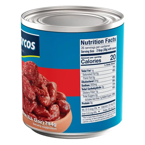 Vista 4 de San Marcos Pimientos Chipotle en salsa Adobo, 28 onzas