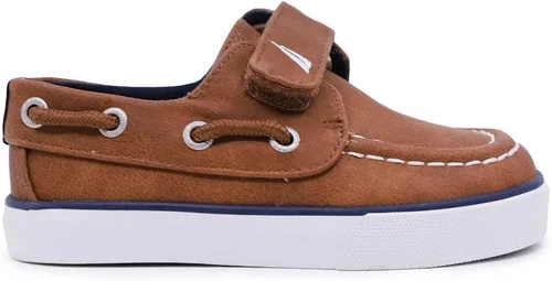 Vista 2 de Nautica Mocasines casuales para niños y niños zapatos de barco con una correa - niño pequeñoniño pequeño