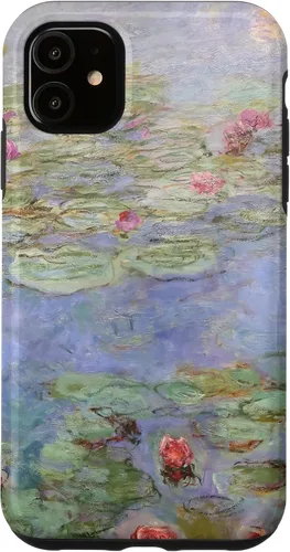 Vista 8 de Monet's Water Lilies Modern Art Impressionism Painting Cover Case for iPhone 17
