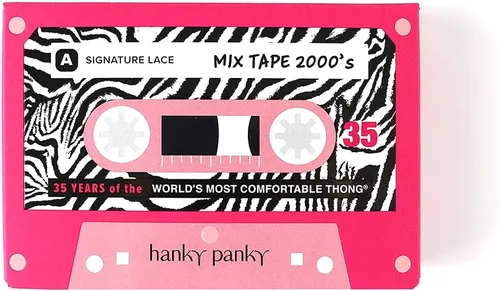 Vista 6 de hanky panky Tanga de tiro original para adolescentes de talla grande